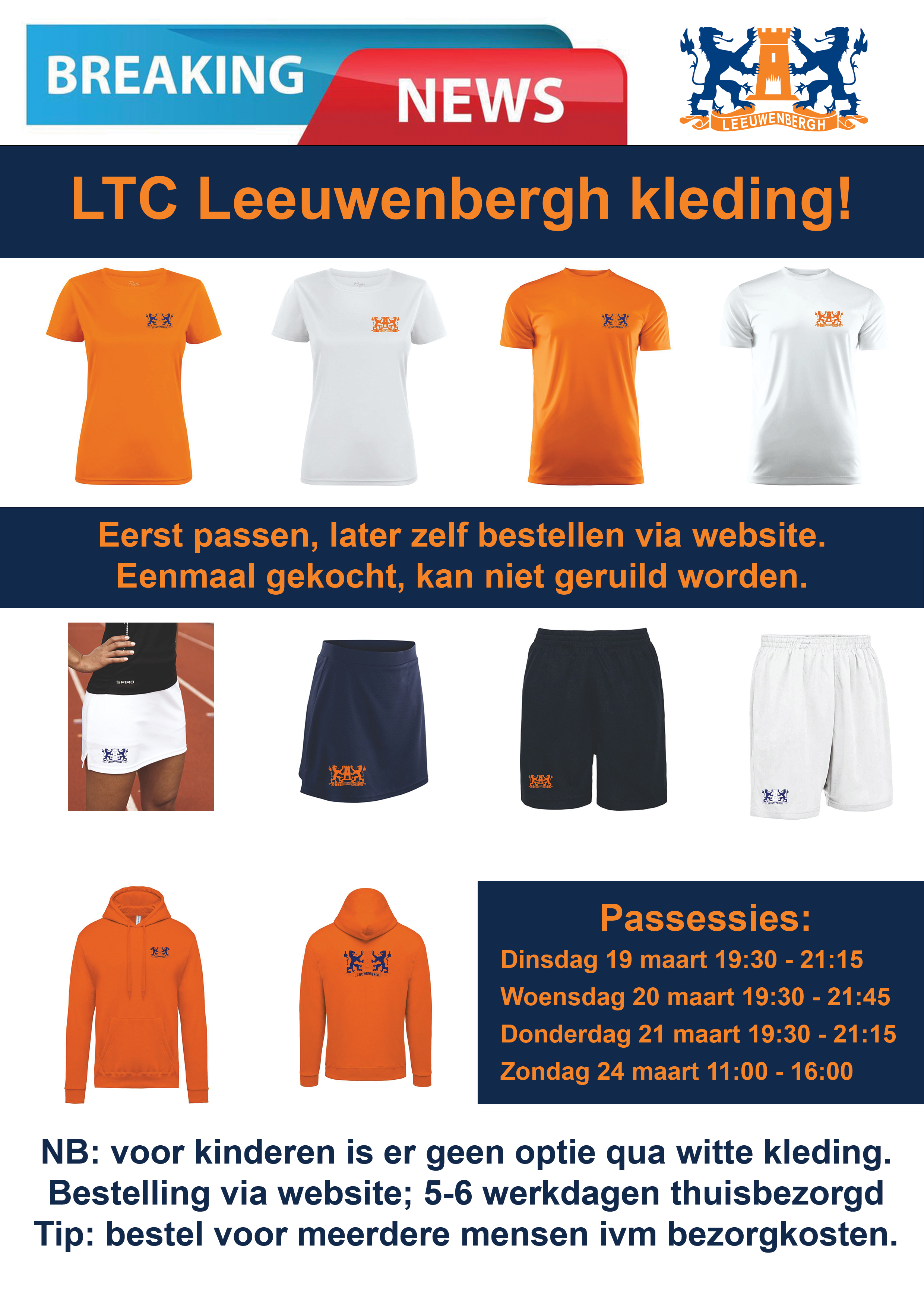 LTC Leeuwenbergh kleding