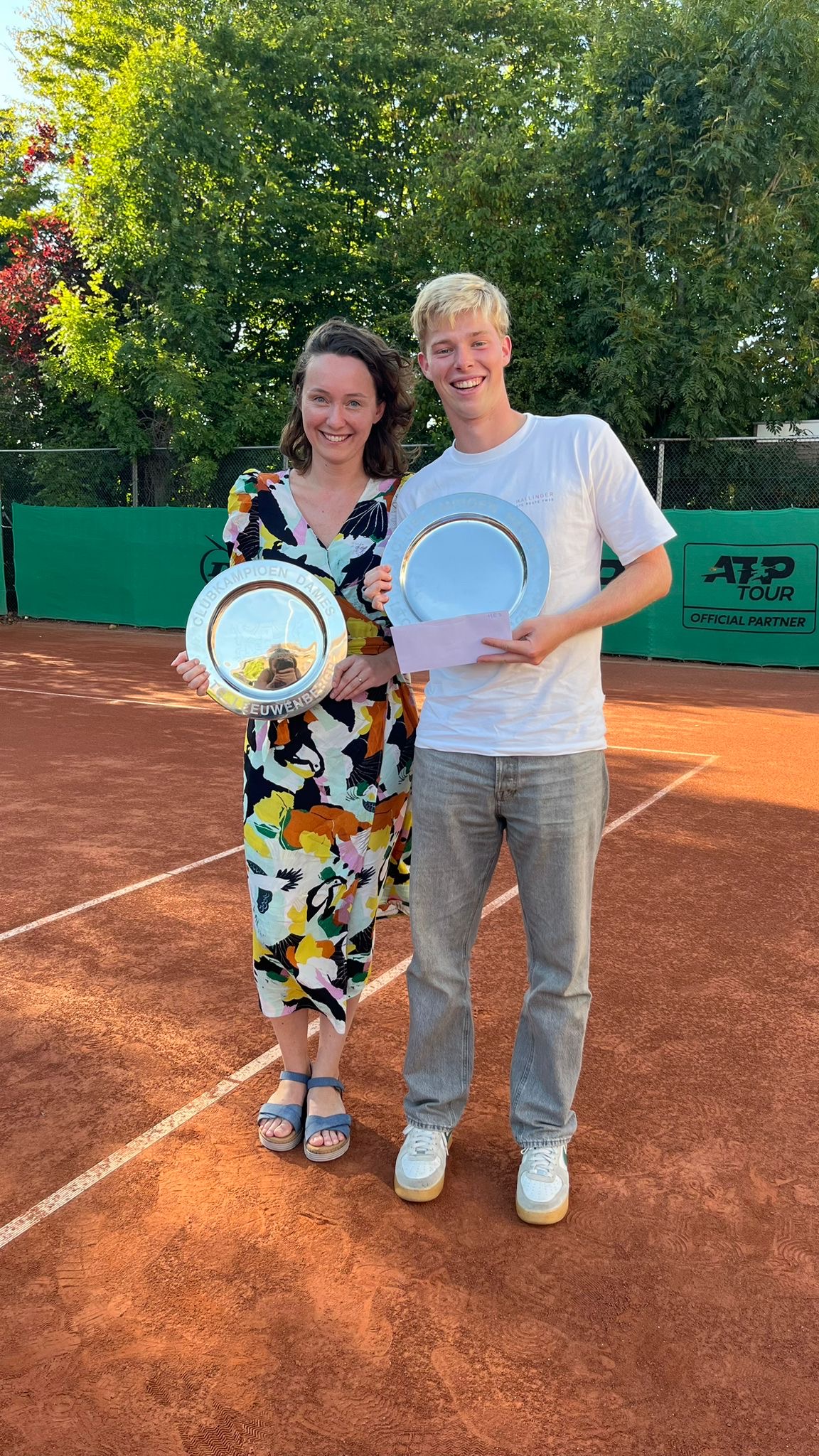 Clubkampioenen 2025 Manon & Lars