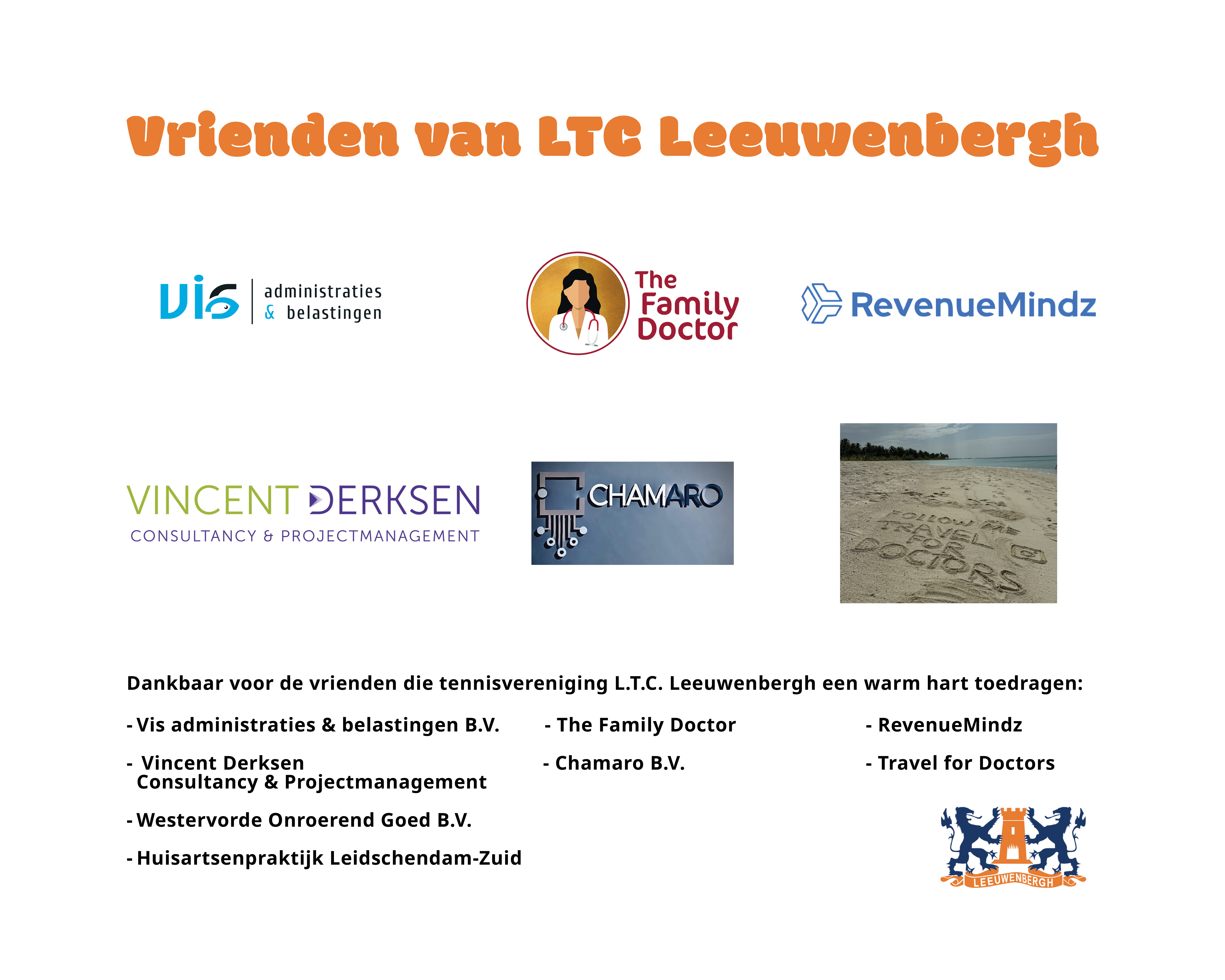 Alle vrienden van Leeuwenbergh